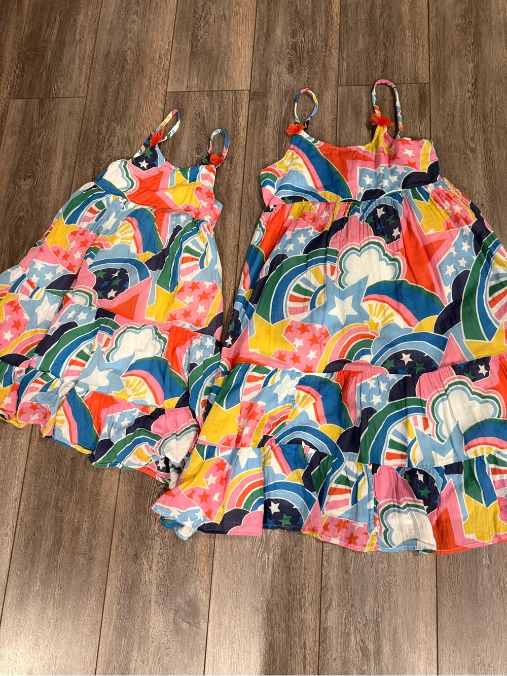 Mini Boden cotton dress mom and me matching sets